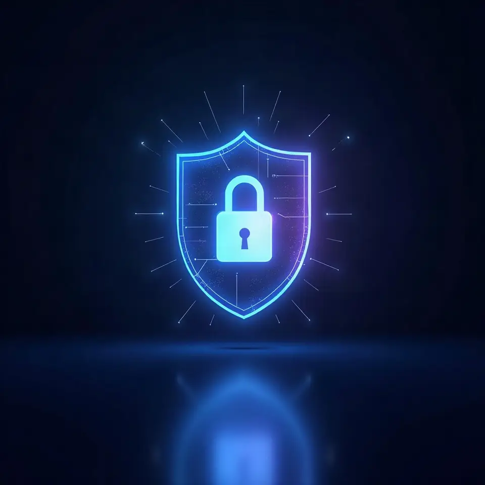 Escudo holográfico de ciberseguridad